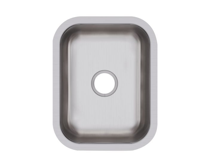 Elkay DXUH1618 - Dayton Stainless Steel 16-1/2" x 18-1/4" x 8", Single Bowl Undermount Bar Sink