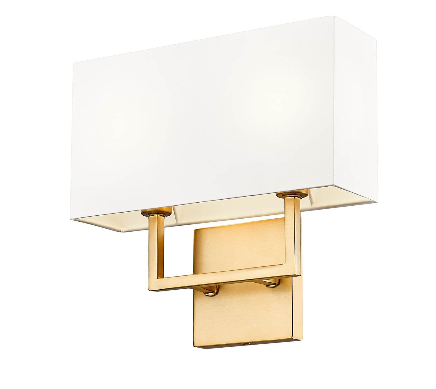 815-2S-OBR - Saxon 2 Light Wall 11" Sconce - Olde Brass