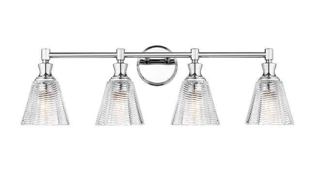 7704-4V-CH - Auden 4 Light 32" Vanity - Chrome