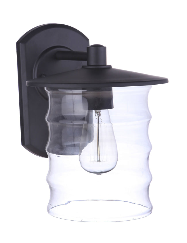 ZA3624-MN - Canon 1 Light 12.13" High Outdoor Wall Lantern - Midnight