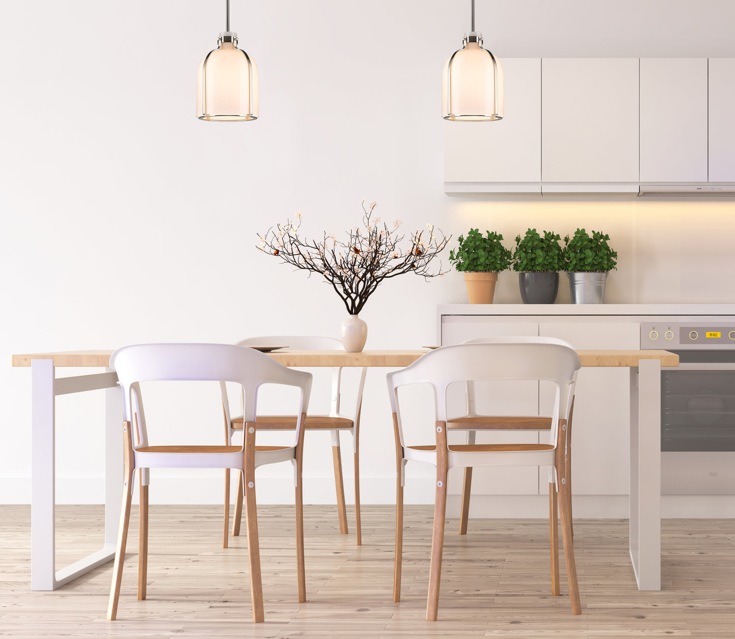 818-9BN - Pearson 1 Light 10" Pendant - Brushed Nickel
