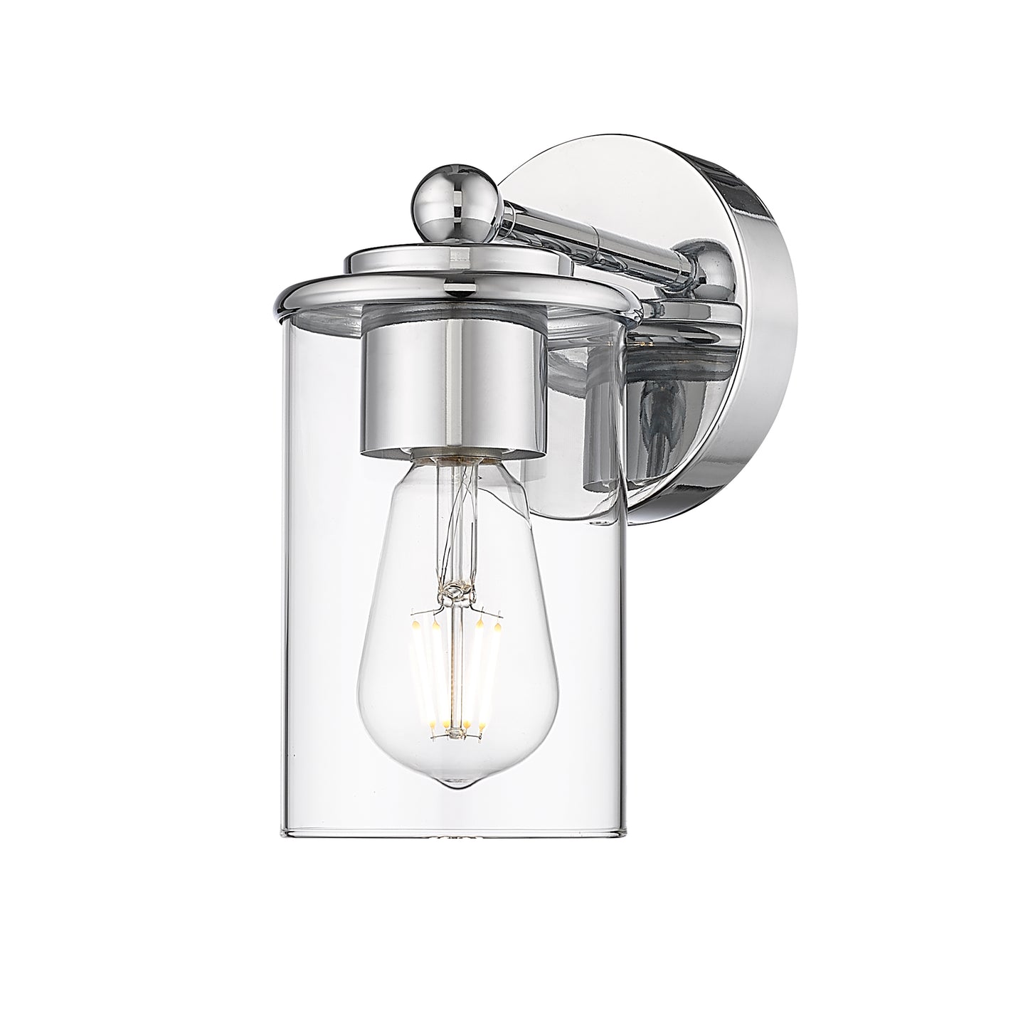 742-1S-CH - Thayer 1 Light Wall 9" Sconce - Chrome
