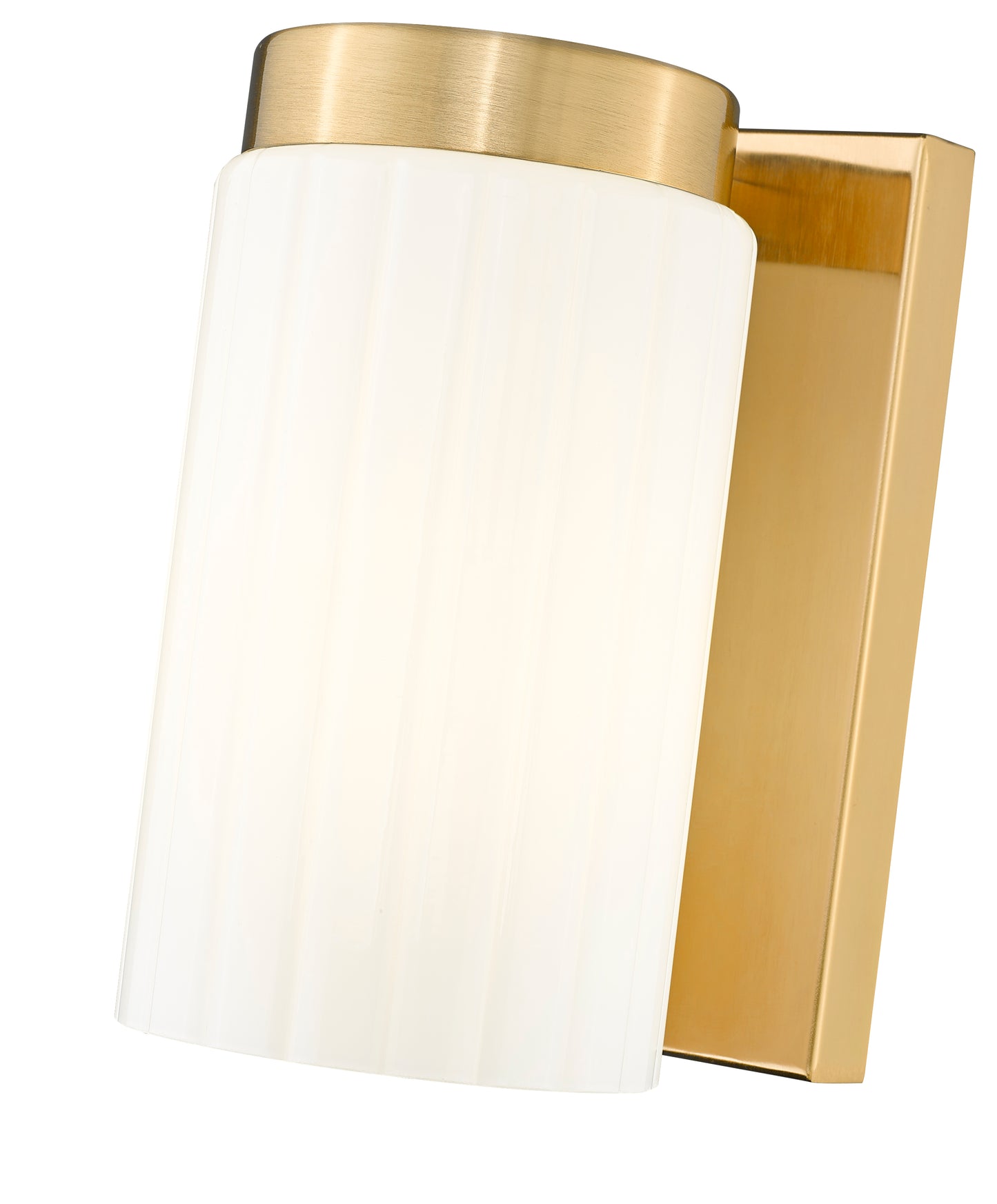 746-1S-LG - Burk 1 Light Wall 7" Sconce - Luxe Gold