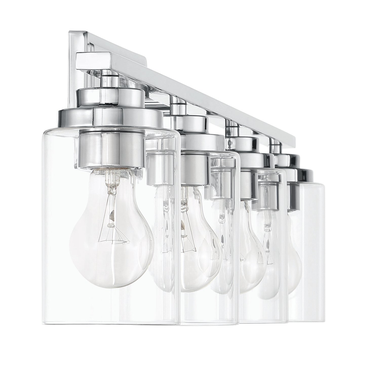 20435CH4 - Clark 4 Light 35" Wide Vanity Light - Chrome