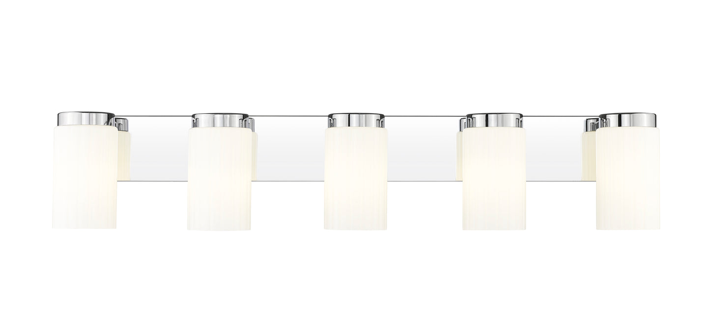 746-5V-CH - Burk 5 Light 38" Vanity - Chrome
