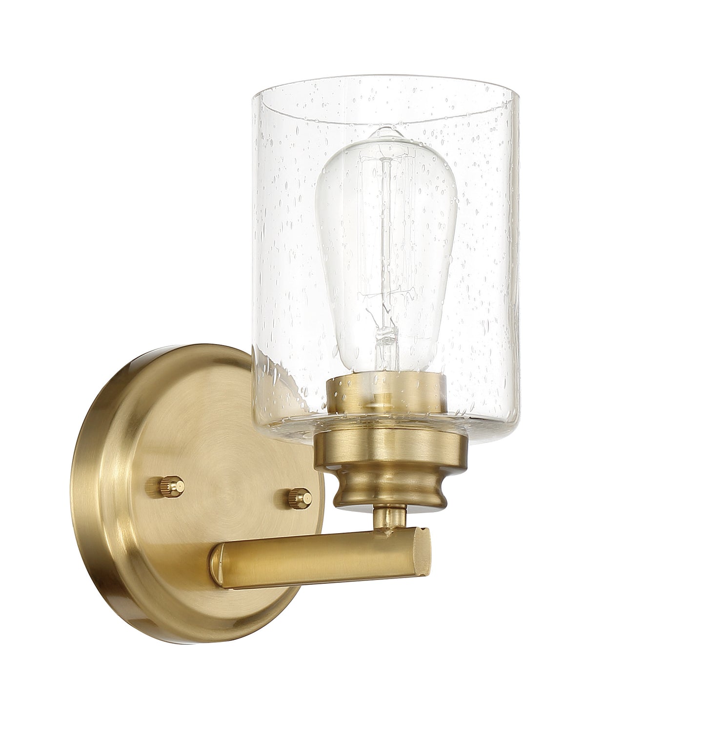 50501-SB - Bolden 1 Light 8.5" High Wall Sconce - Satin Brass
