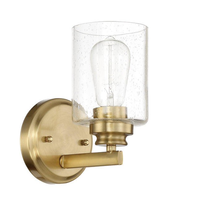 50501-SB - Bolden 1 Light 8.5" High Wall Sconce - Satin Brass