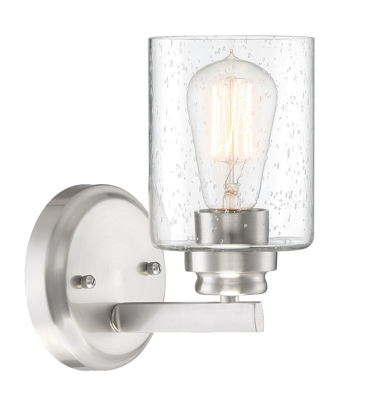 50501-BNK - Bolden 1 Light 8.5" High Wall Sconce - Brushed Nickel