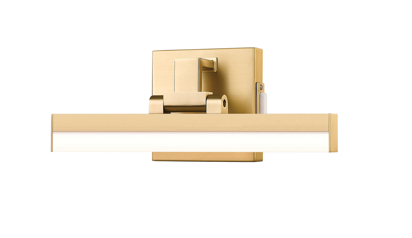 1009-13W-MGLD-LED - Liam 1 Light 13" Vanity - Modern Gold
