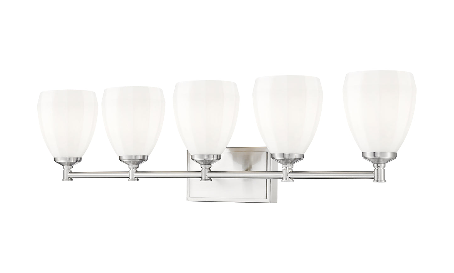 7004-5V-BN - Oren 5 Light 38" Vanity - Brushed Nickel