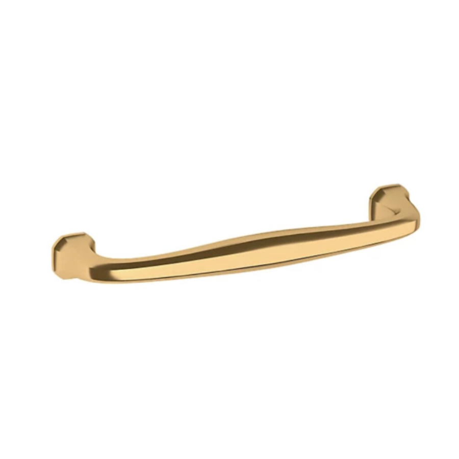 4362031 - 4" Centers - Severin Fayerman B Pull - Unlacquered Brass