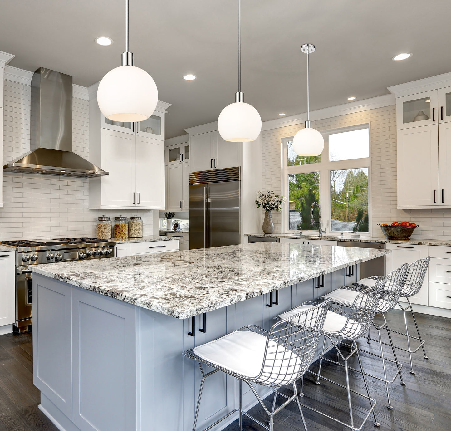 7500P10-PN - Margo 1 Light 10" Pendant - Polished Nickel