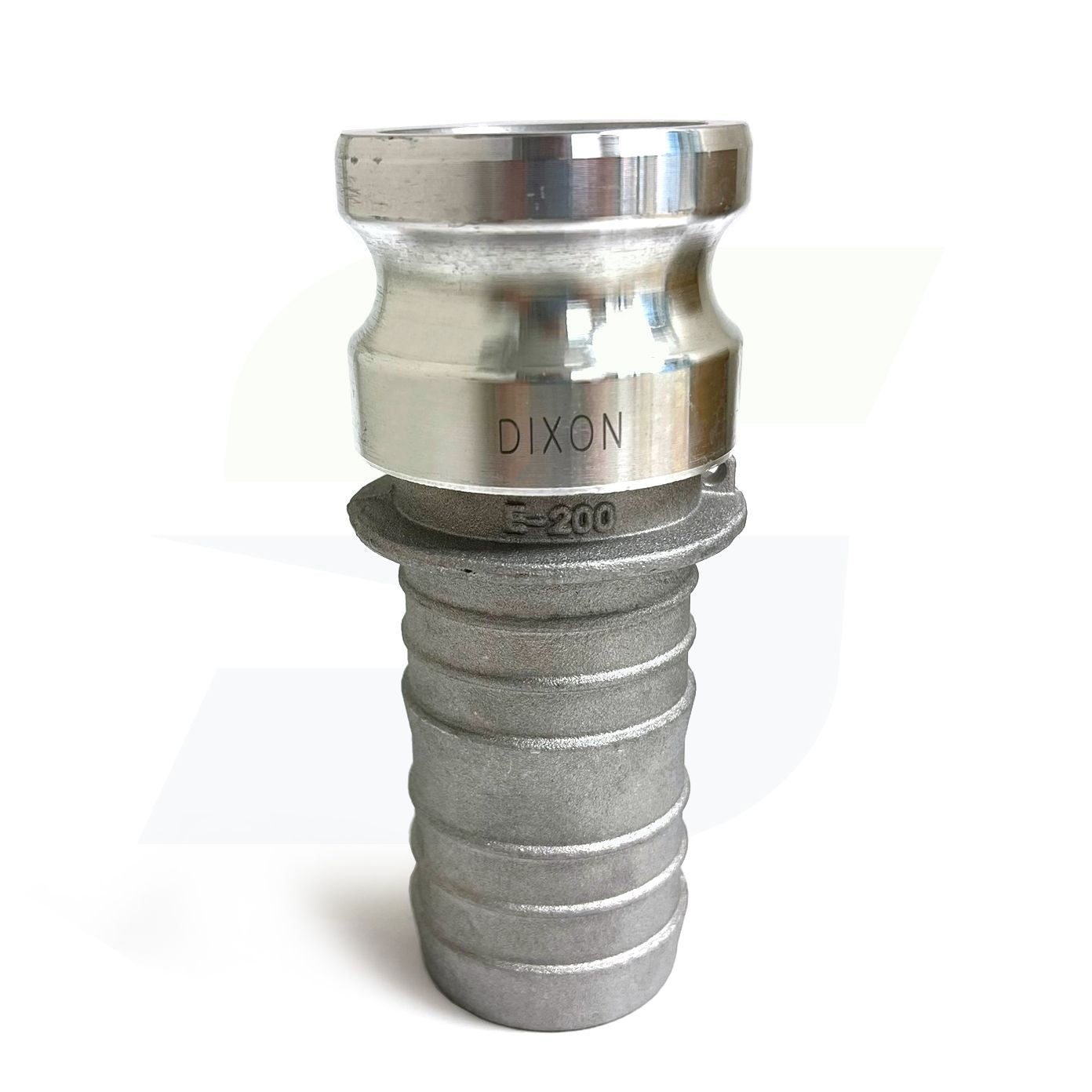 G200-E-AL - 2" Aluminum Cam & Groove Global Type E Adapter x Hose Shank