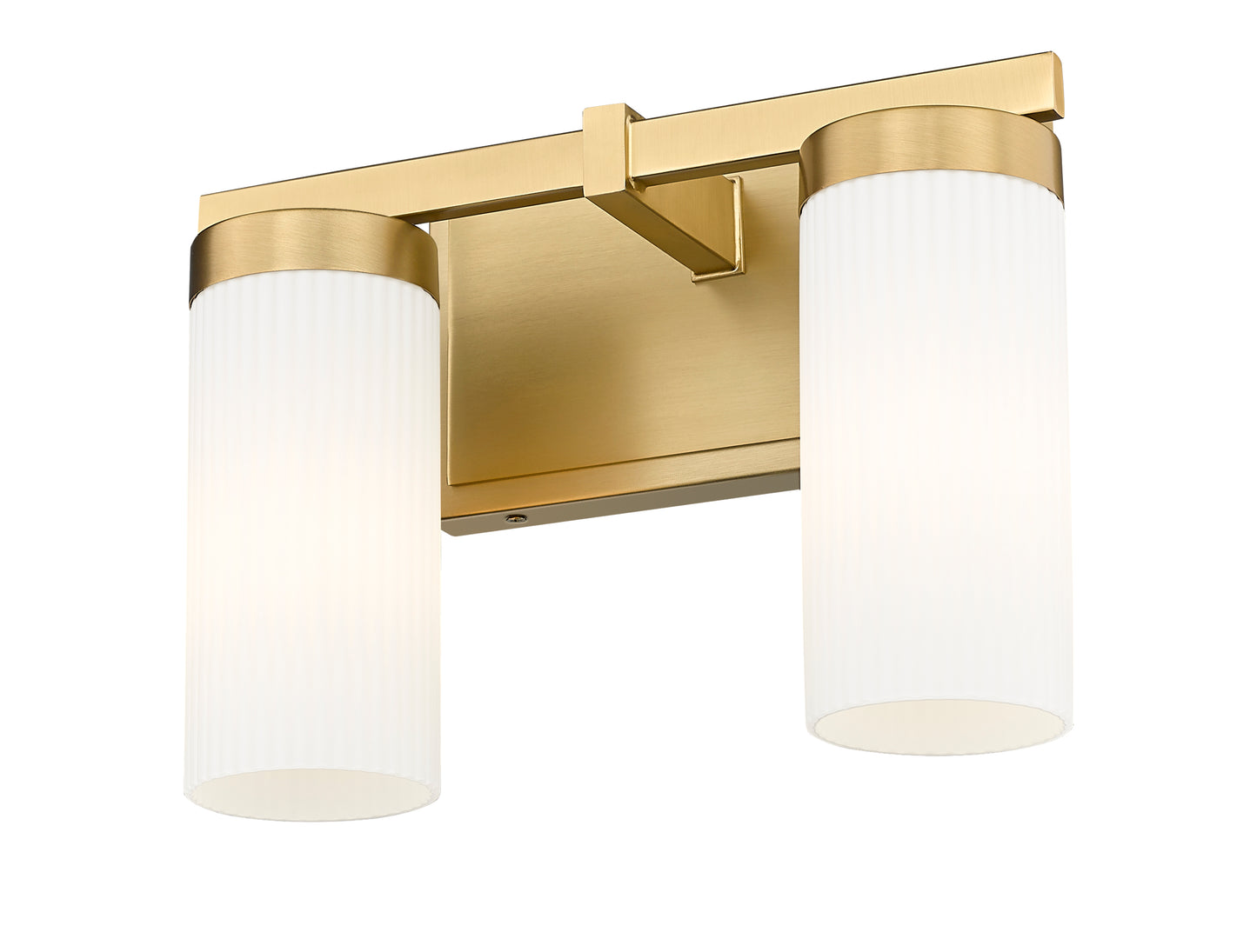 3044-2V-MGLD - Danica 2 Light 12" Vanity - Modern Gold