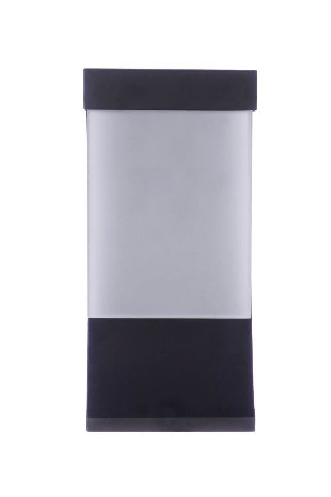 ZA5804-MN-LED - Vault 1 Light 12" High Outdoor Wall Lantern - Midnight