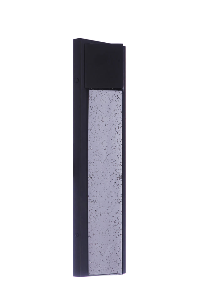 ZA6212-MN-LED - Tony 17" High Outdoor Pocket Sconce - Midnight