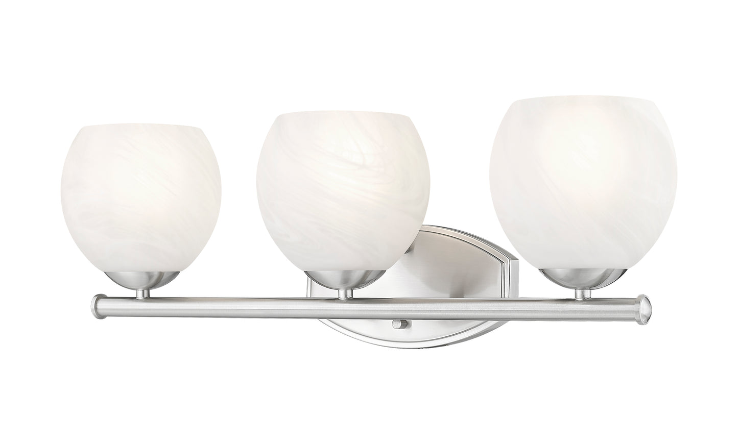 1963-3V-BN - Colette 3 Light 24" Vanity - Brushed Nickel