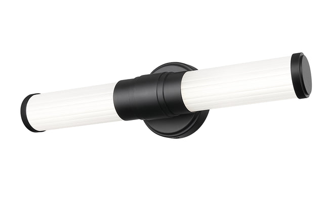 1020-18W-MB-LED - Warwick 1 Light 18" Vanity - Matte Black