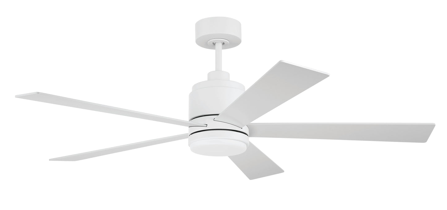 MCY52W5 - McCoy 52 5 Blade 52" 5 Blade Ceiling Fan with Light Kit - White