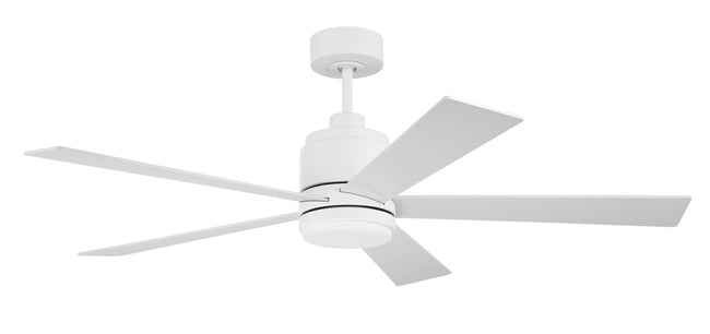 MCY52W5 - McCoy 52 5 Blade 52" 5 Blade Ceiling Fan with Light Kit - White