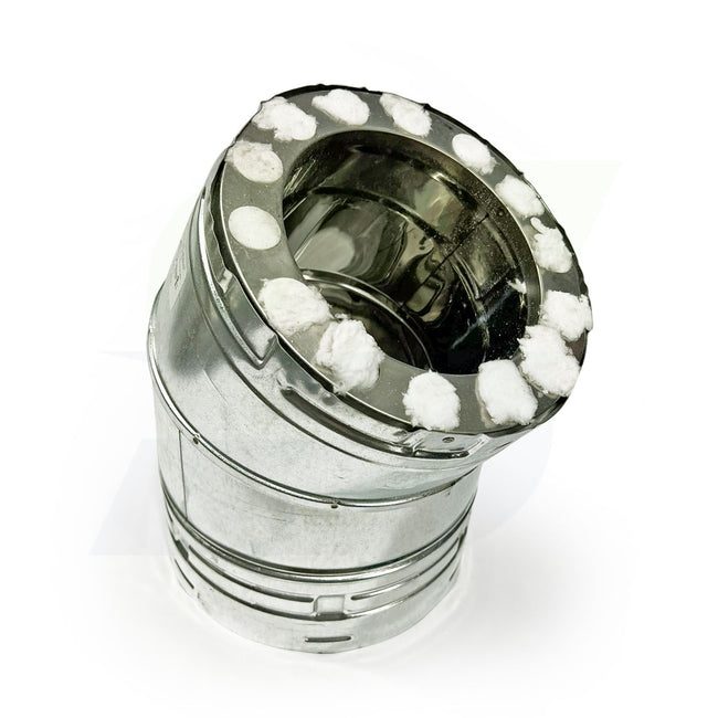 6TGGA30 - 6" Temp Guard Chimney Pipe - 30 Degree Angle