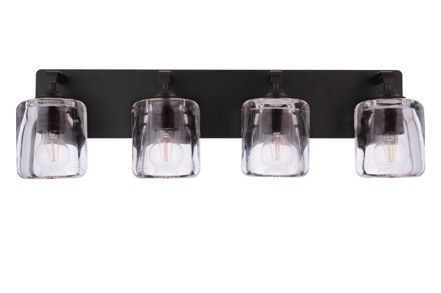 20628FB4 - Andie 4 Light 28" Wide Vanity Light - Flat Black