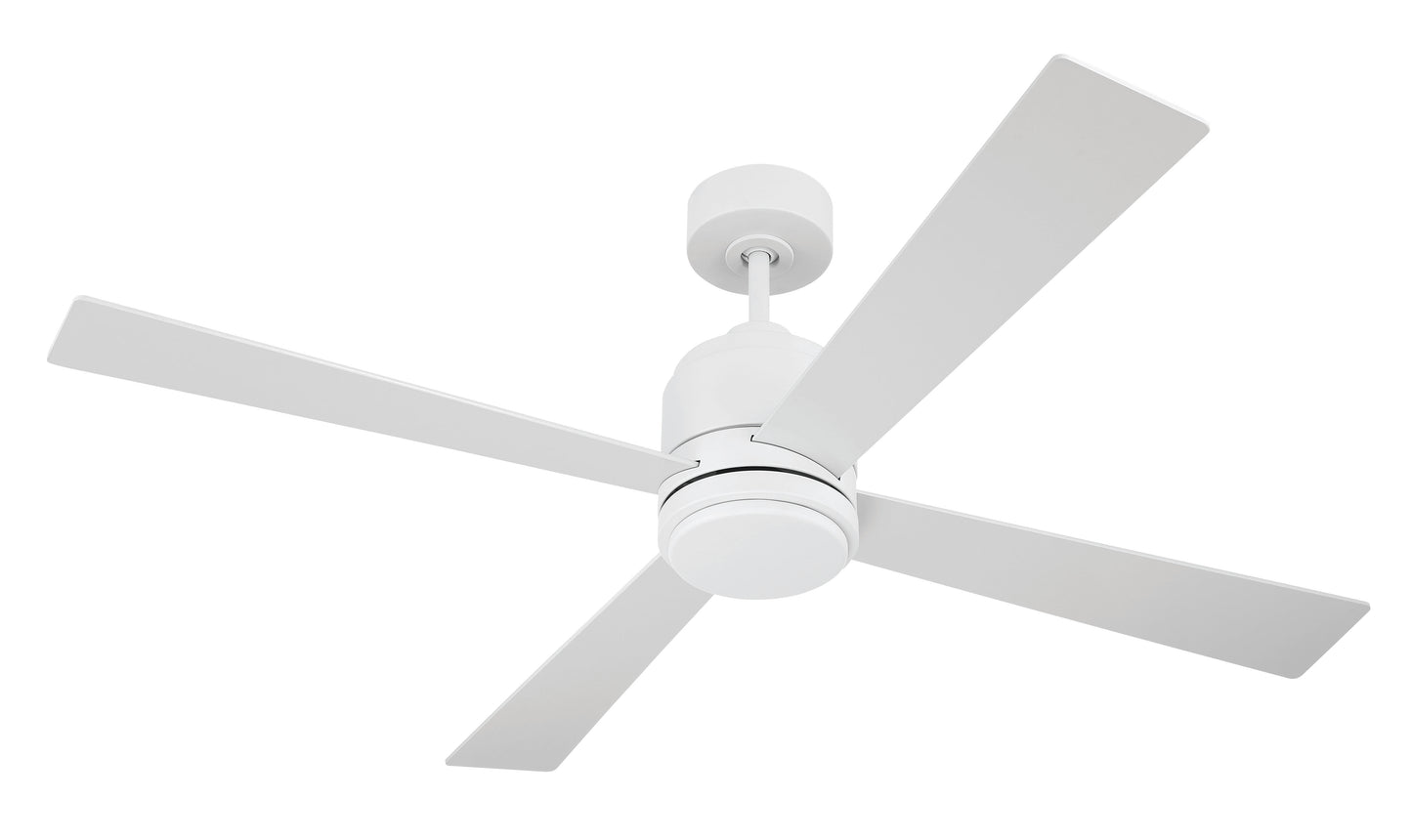 MCY52W4 - McCoy 52 4 Blade 52" 4 Blade Ceiling Fan with Light Kit - White