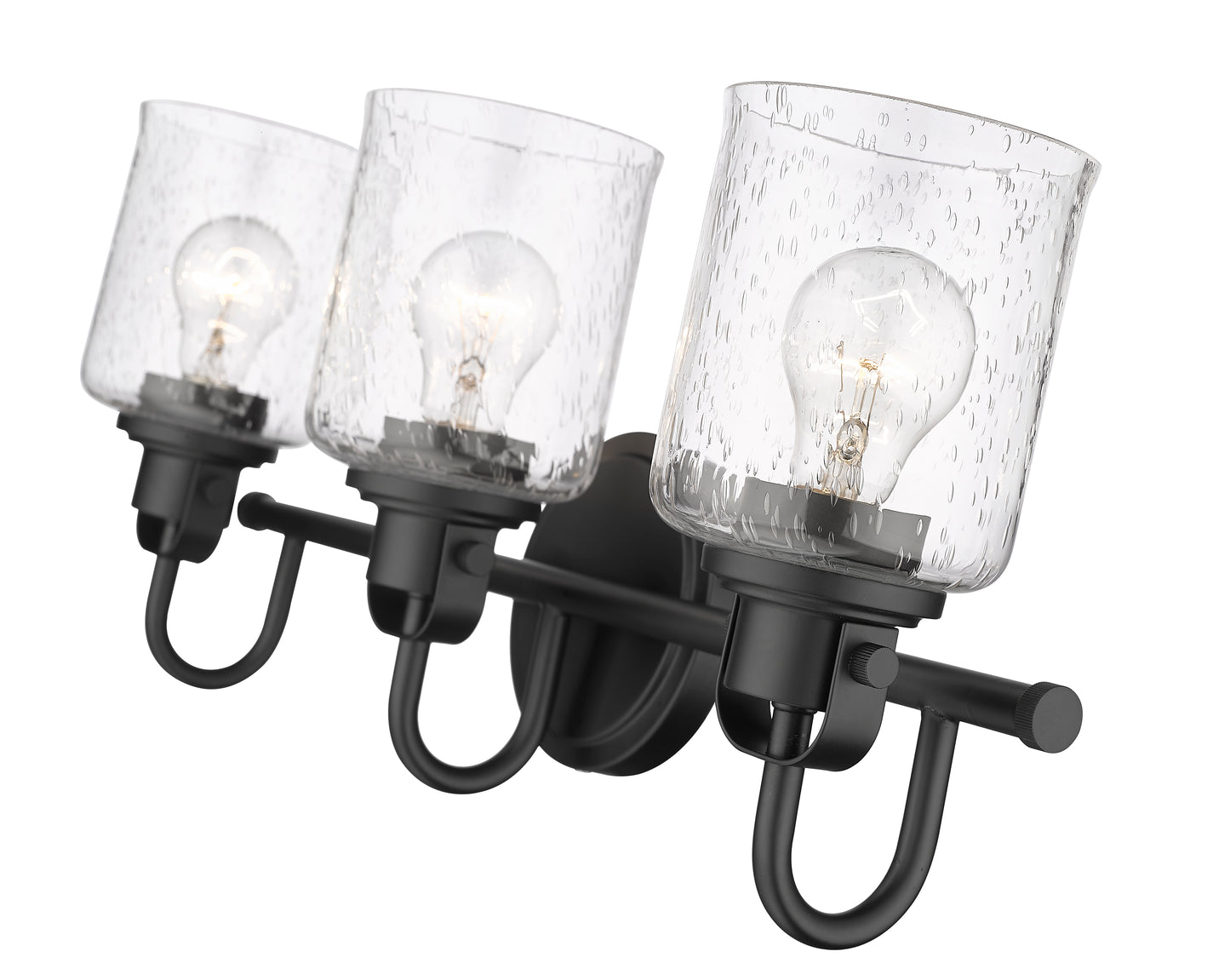 340-3V-MB - Kinsley 3 Light 22" Vanity - Matte Black
