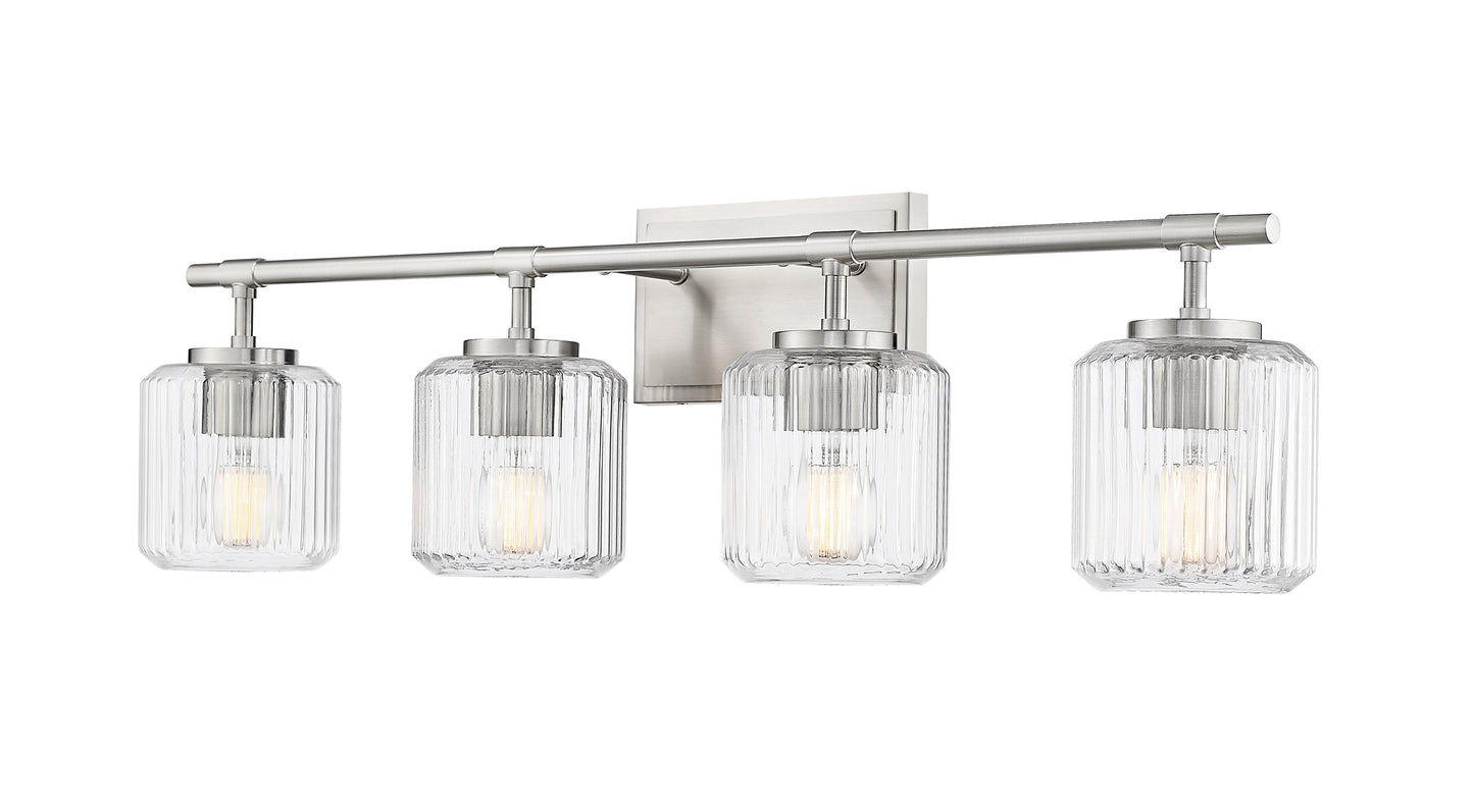 7515-4V-BN - Landon 4 Light 32" Vanity - Brushed Nickel