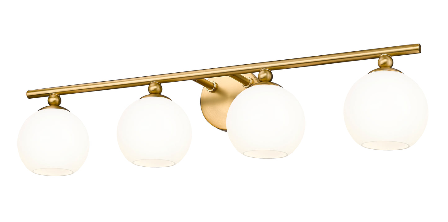 1100-4V-MGLD - Neoma 4 Light 30" Vanity - Modern Gold