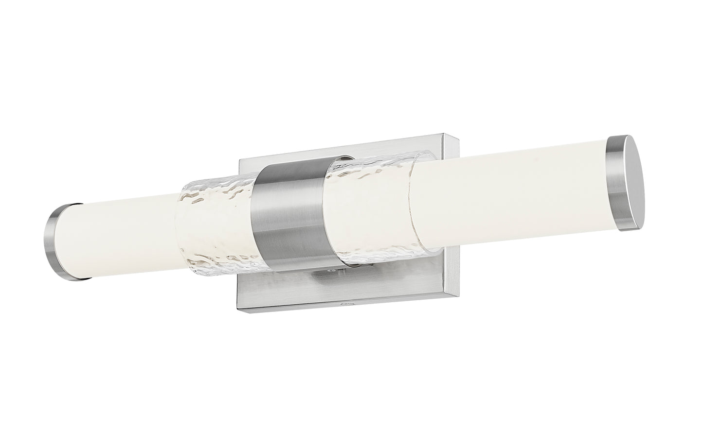 1015-18W-BN-LED - Egon 1 Light 18" Vanity - Brushed Nickel