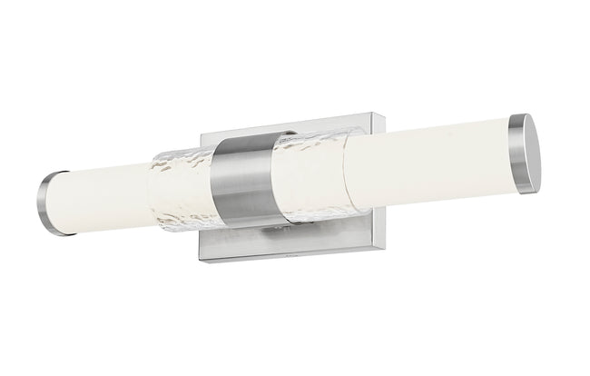 1015-18W-BN-LED - Egon 1 Light 18" Vanity - Brushed Nickel