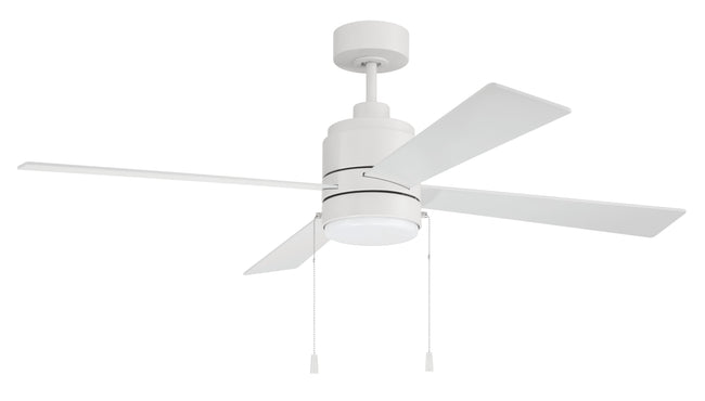 EMCY52W4-PC - Energy Star McCoy 52" 4 Blade Ceiling Fan 52" 4 Blade Ceiling Fan with Light Kit - White