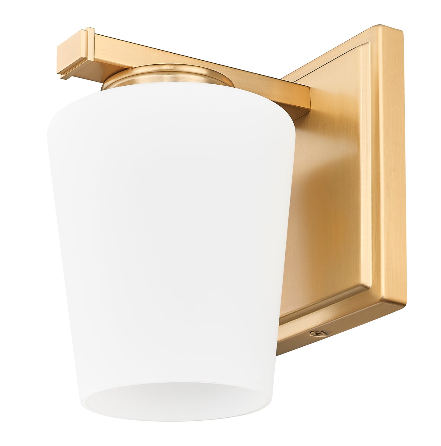 7703-1S-MGLD - Nextra 1 Light Wall 8" Sconce - Modern Gold