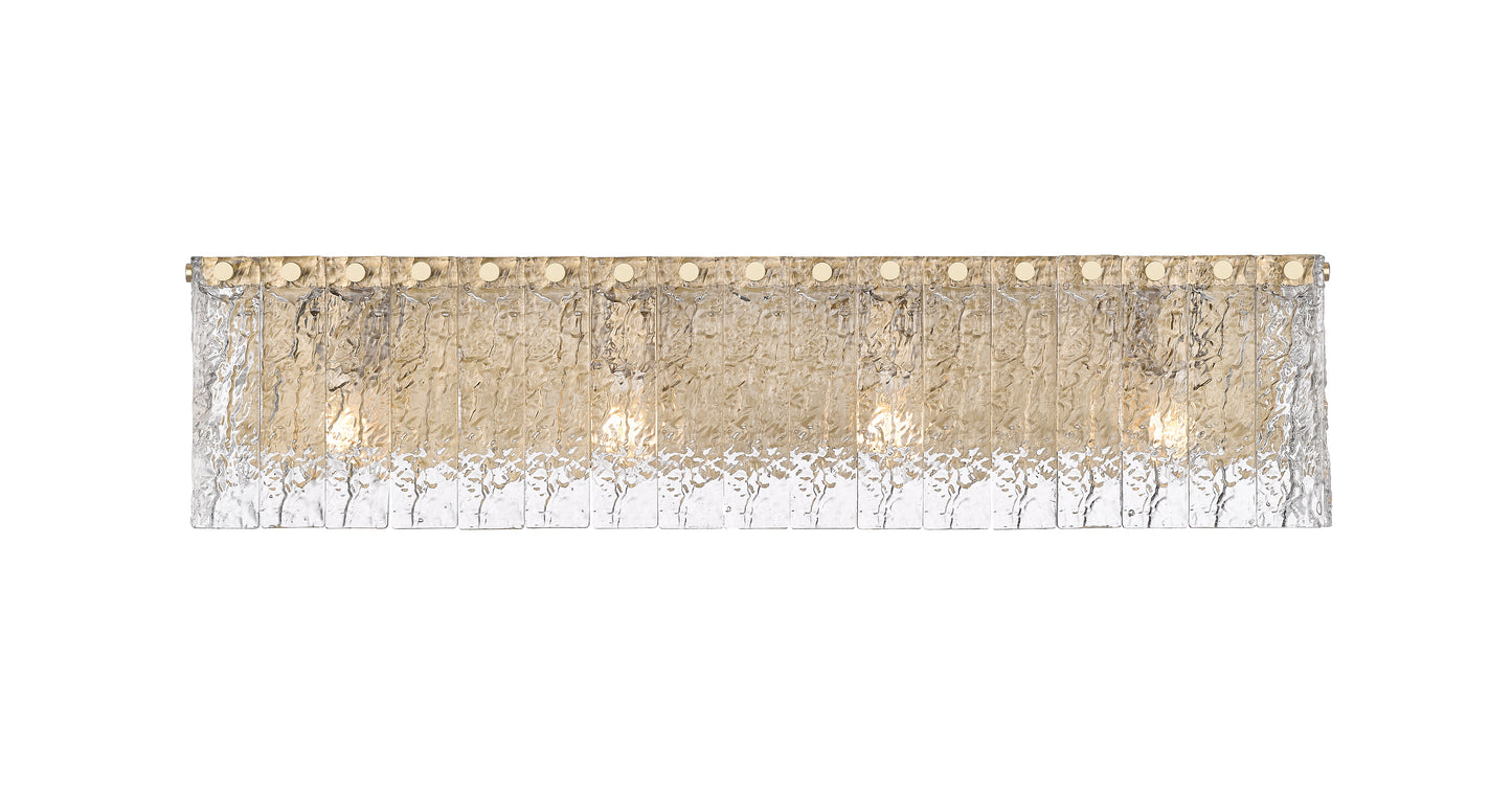 1943-4V-MGLD - Glacier 4 Light 31" Vanity - Modern Gold