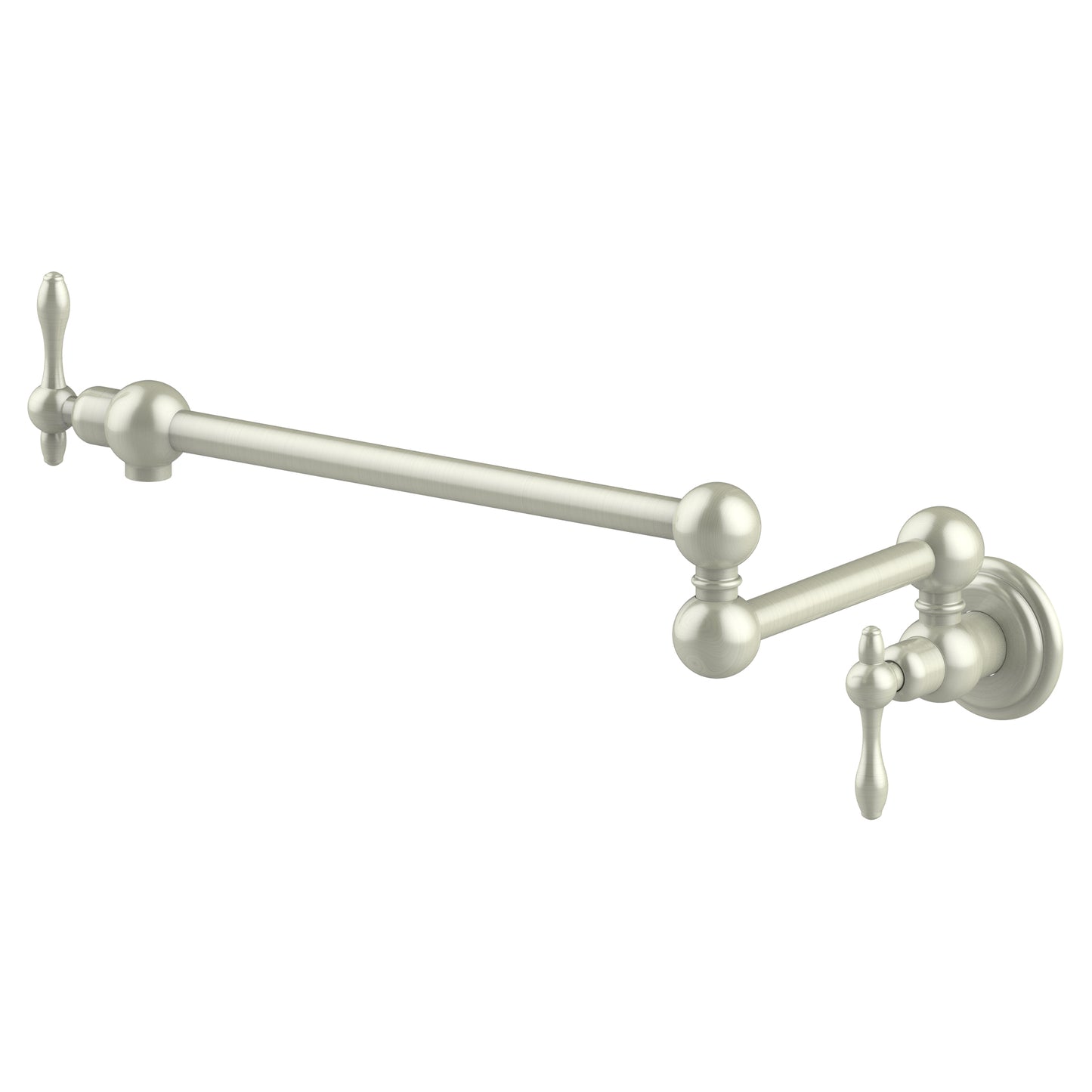 REM-FPF-BN - Rembrandt Pot Filler in Brushed Nickel