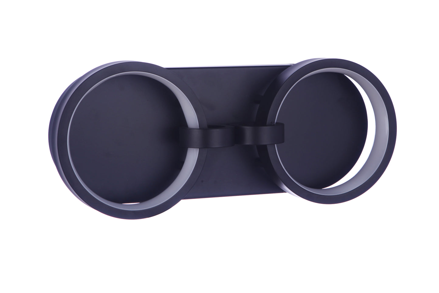 59302-FB-LED - Context 2 Light 15" Wide LED Vanity Light - Flat Black