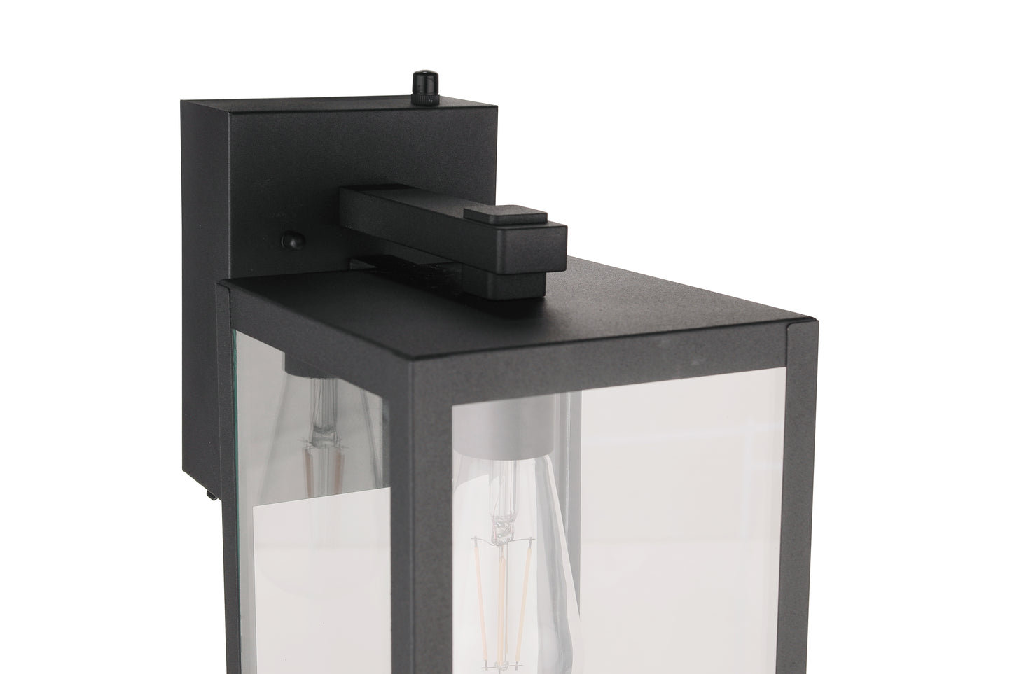 ZA7114-TB-PCO - Harris 1 Light 16" High Outdoor Wall Lantern - Textured Black