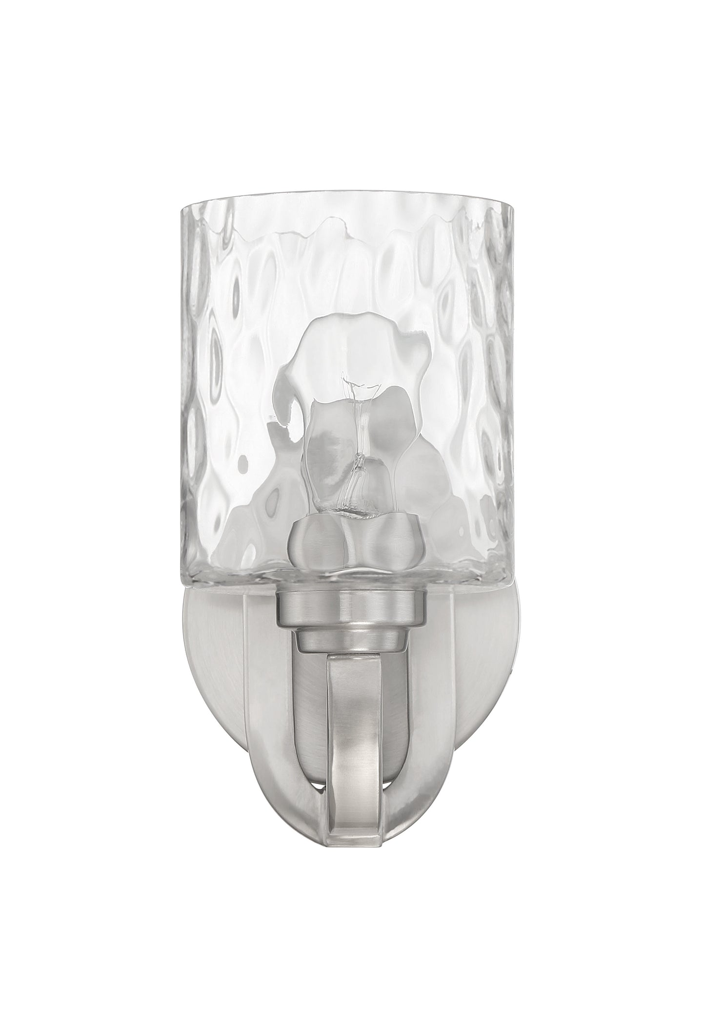 54261-BNK - Collins 1 Light 9" High Wall Sconce - Brushed Nickel