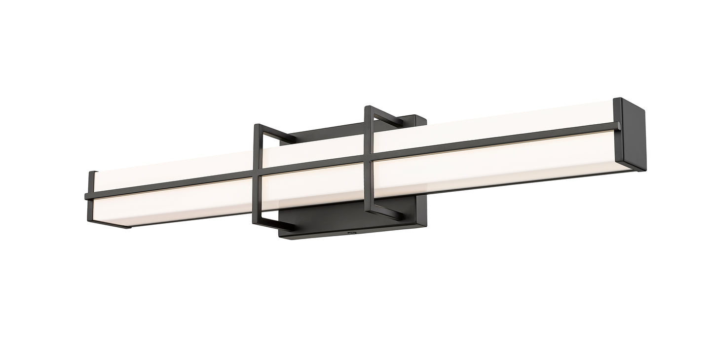 1011-25W-MB-LED - Harrison 1 Light 25" Vanity - Matte Black