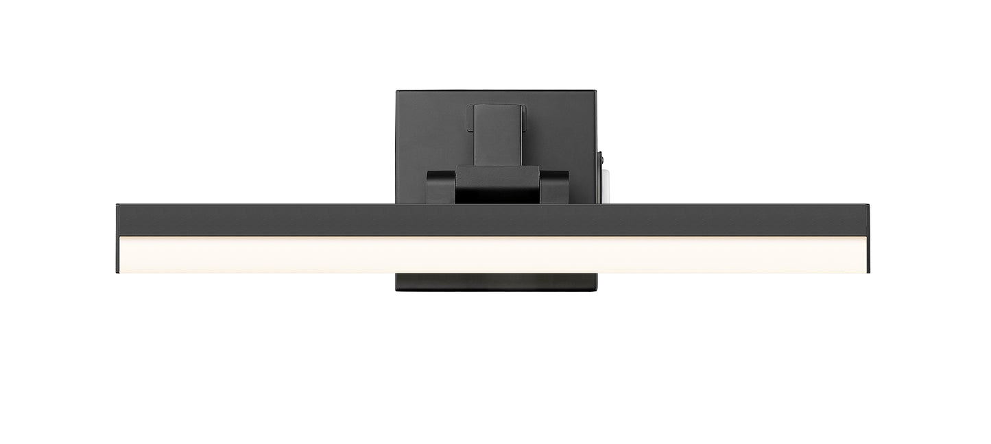 1009-18W-MB-LED - Liam 1 Light 18" Vanity - Matte Black