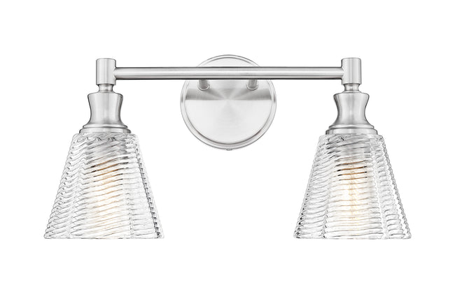 7704-2V-BN - Auden 2 Light 18" Vanity - Brushed Nickel