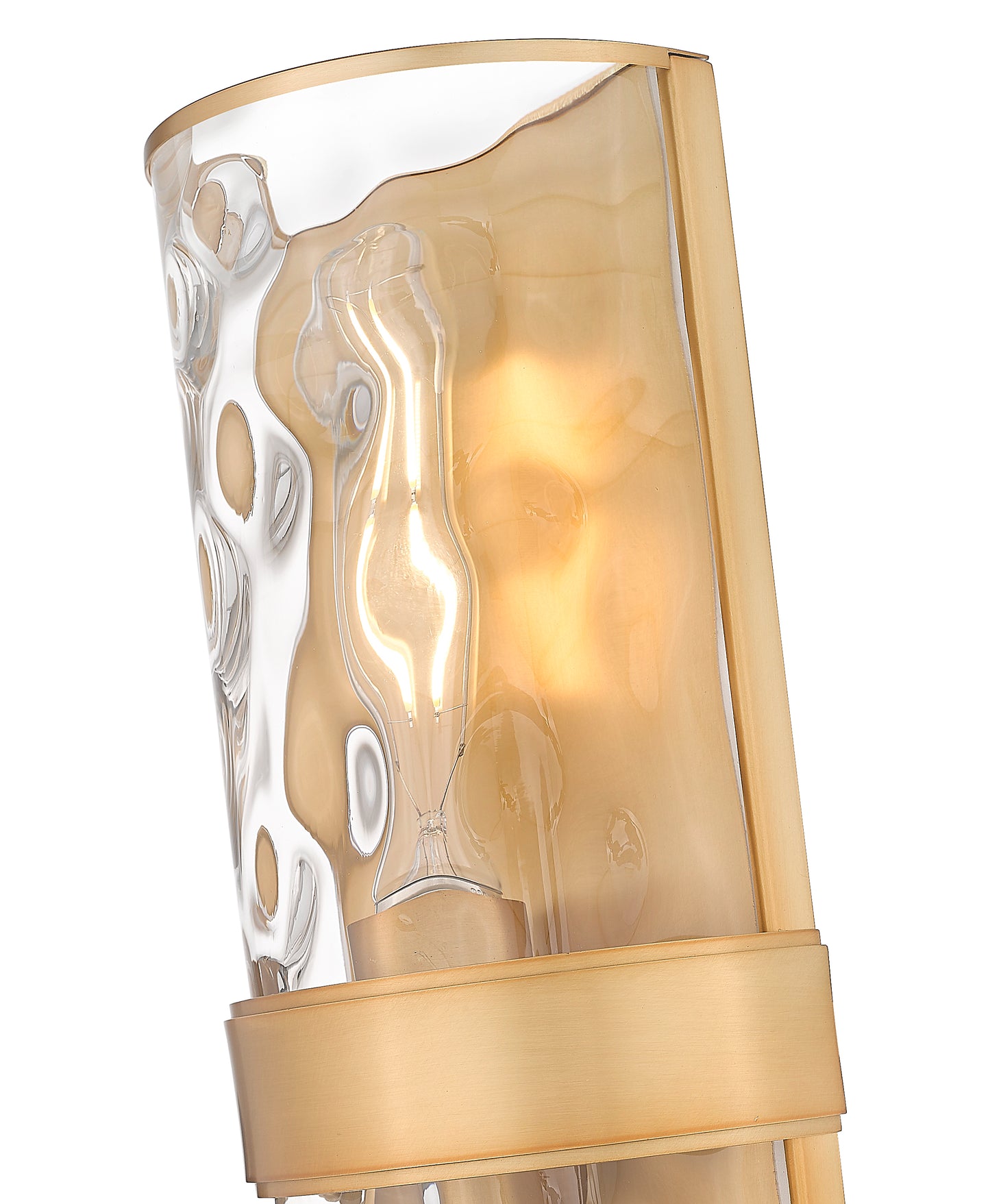 3053-2SL-RB - Meridian 2 Light Wall 18" Sconce - Rubbed Brass