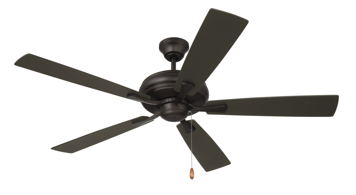 ECF52ESP5-ESPWLN - Eos 52" 5 Blade Ceiling Fan with Light Kit - Espresso