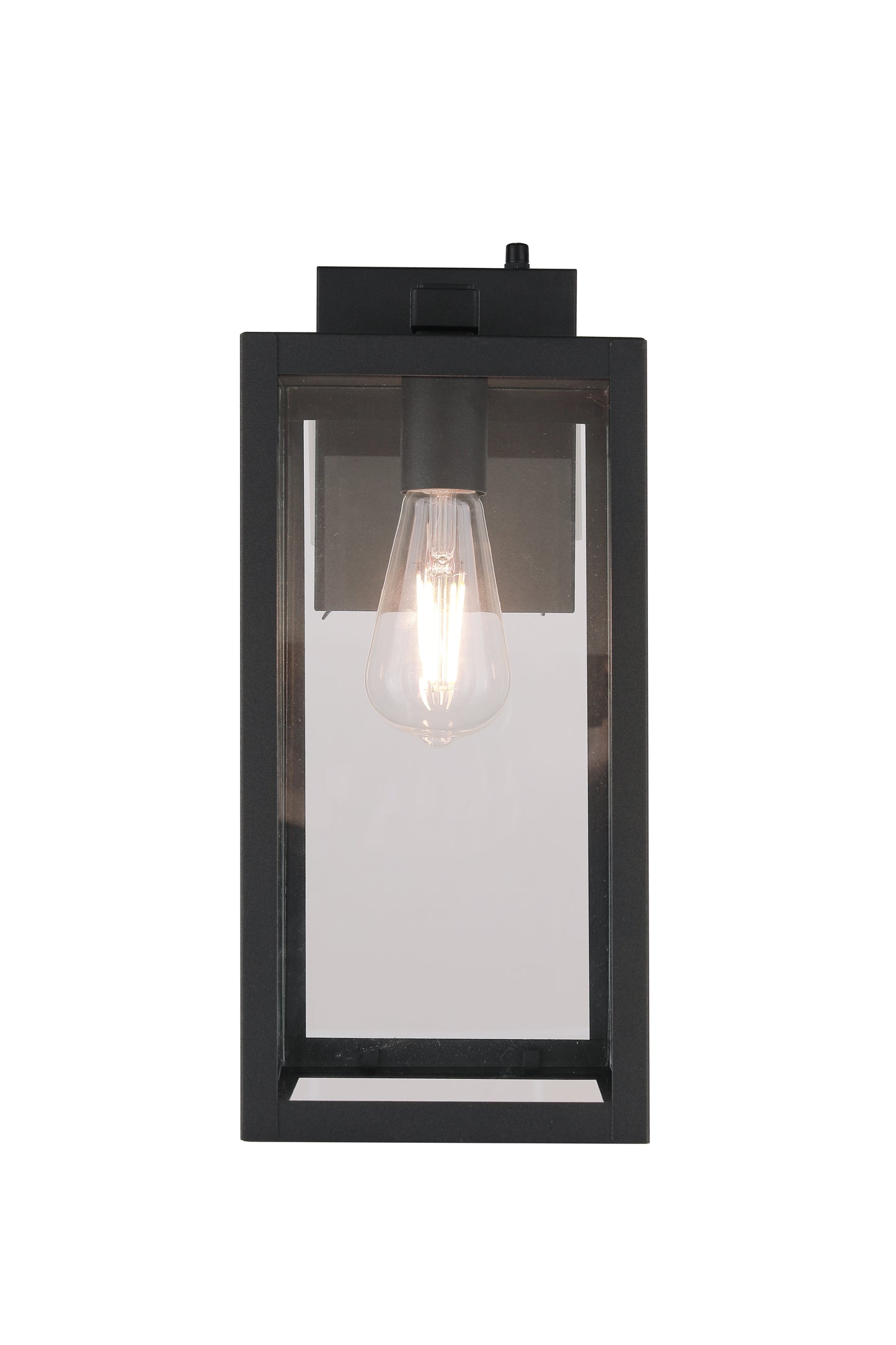 ZA7114-TB-PCO - Harris 1 Light 16" High Outdoor Wall Lantern - Textured Black