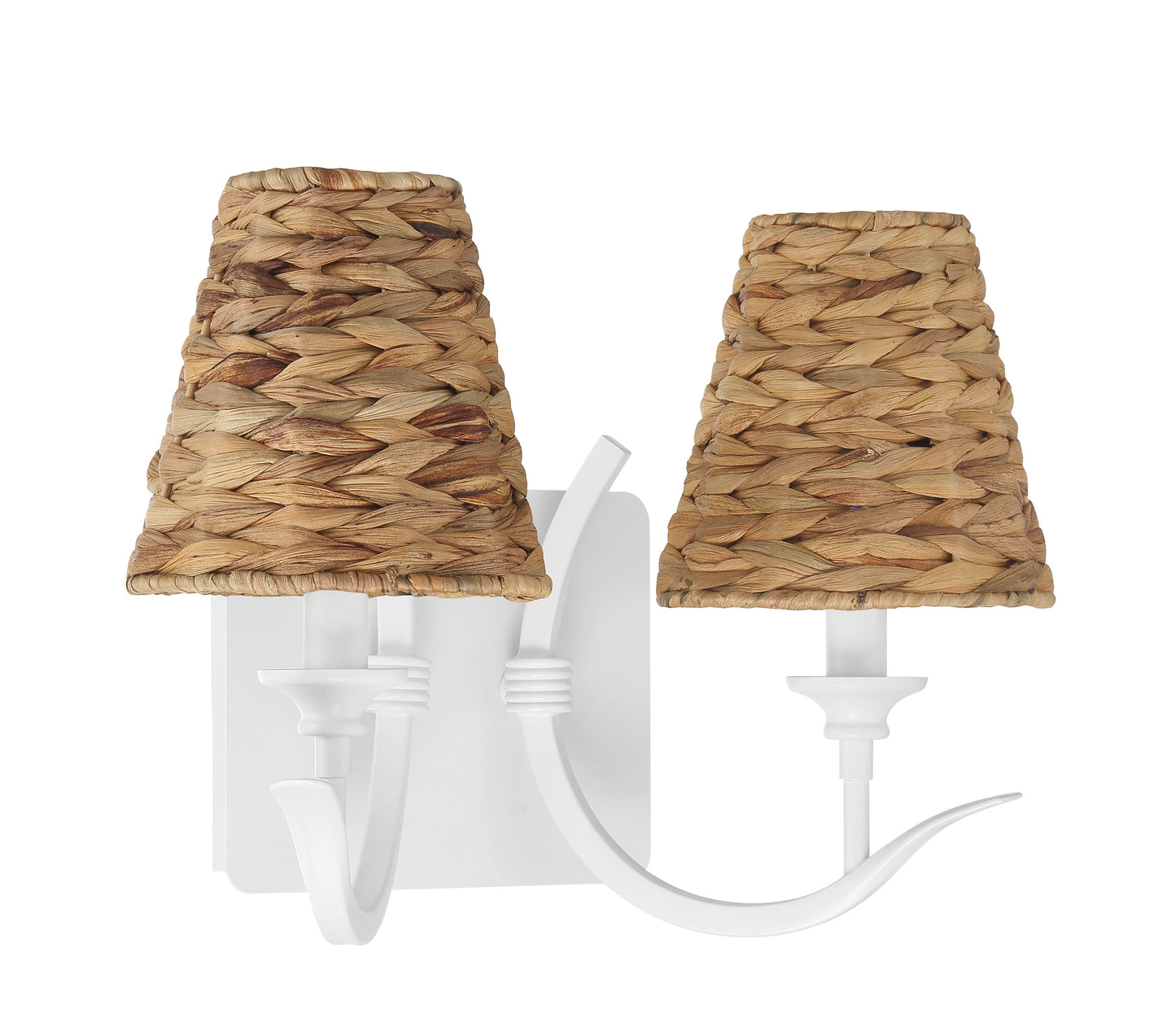 58362-MWW - Kokomo 2 Light 10.13" High Wall Sconce - Matte White
