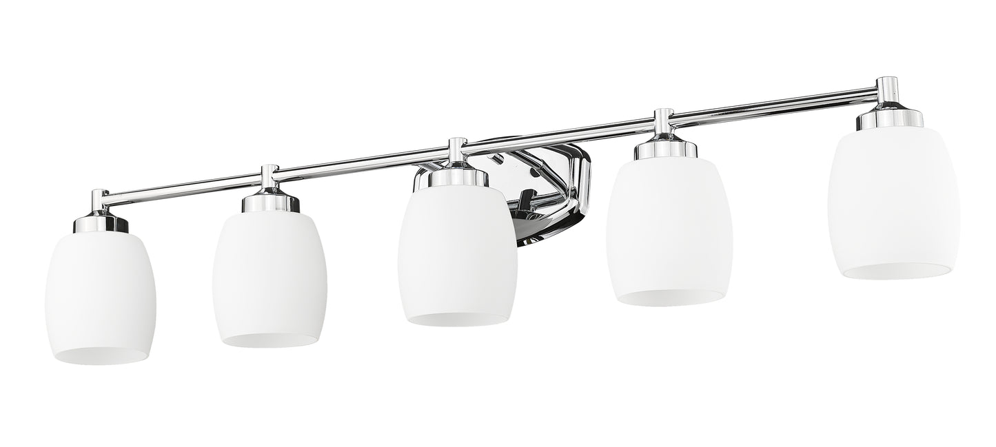745-5V-CH - Kendrick 5 Light 39" Vanity - Chrome