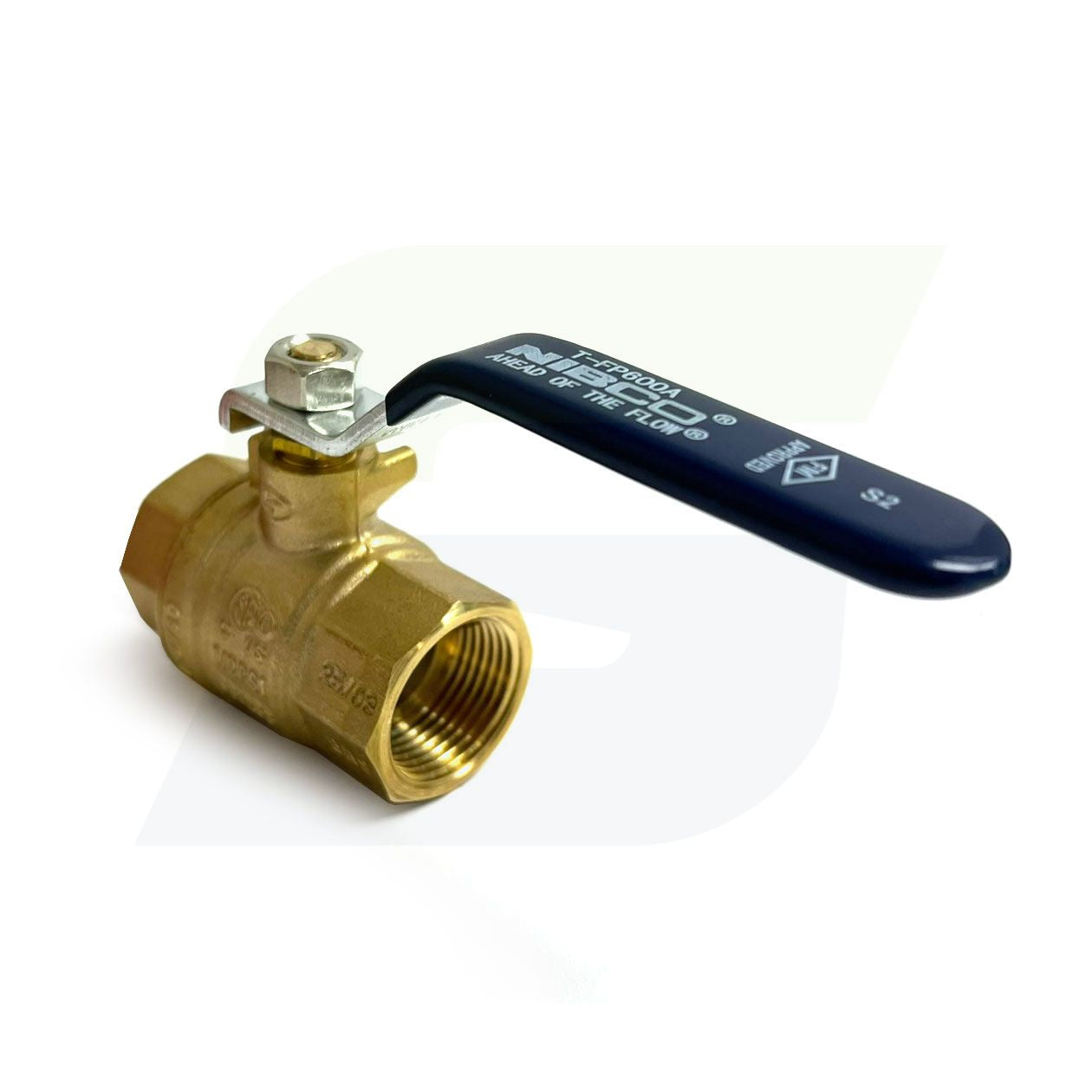 NL998H8 - 3/4" Threaded Ball Valve - T-FP-600A - Brass