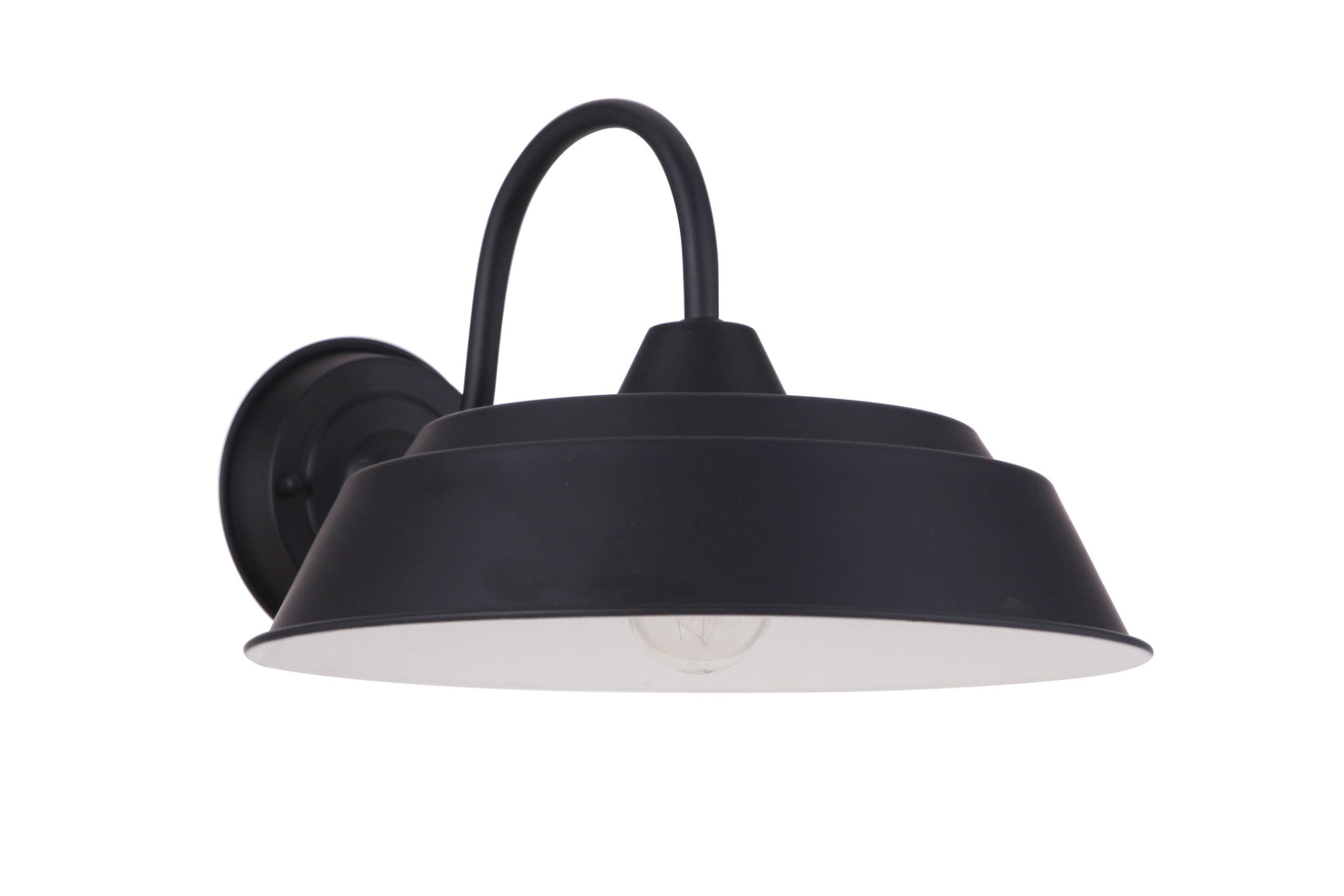ZA5504-MN - Landmark 1 Light 7.5" High Outdoor Wall Lantern - Midnight