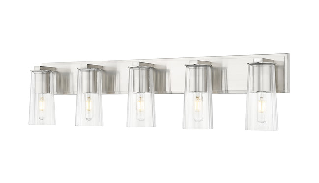 826-5V-BN - Titus 5 Light 40" Vanity - Brushed Nickel